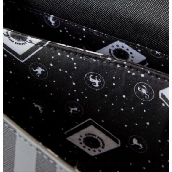 Loungefly X Wednesday Addams Nevermore Thing Cosplay Crossbody Bag NWT - Picture 8 of 9